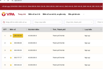 Trang Web Đấu Giá Biển Số Xe Ô Tô: Vào Đâu Là Đúng? Cách Đăng Ký Và Lưu Ý